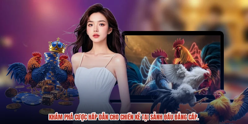 Khám phá cược hấp dẫn cho chiến kê tại sảnh đấu đẳng cấp.