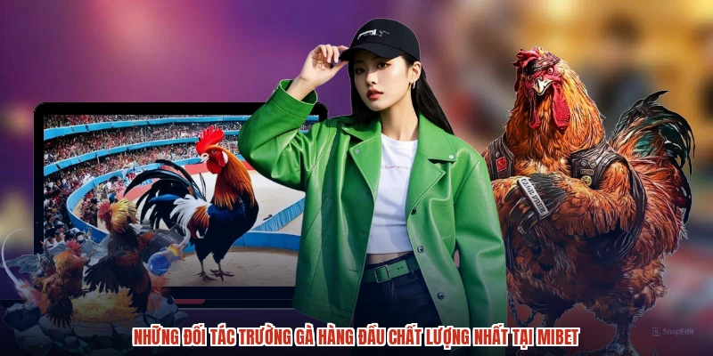 Những đối tác trường gà hàng đầu chất lượng nhất tại MIBET