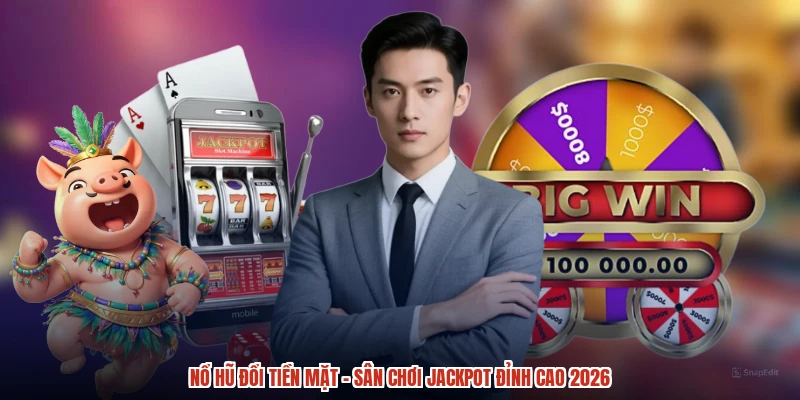 Nổ Hũ Đổi Tiền Mặt - Sân Chơi Jackpot Đỉnh Cao 2026