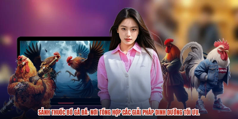 Sảnh thuốc bổ gà đá: Nơi tổng hợp các giải pháp dinh dưỡng tối ưu.